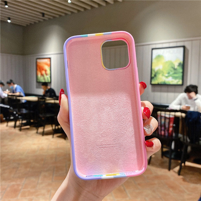 Rainbow Silicone iPhone Cases