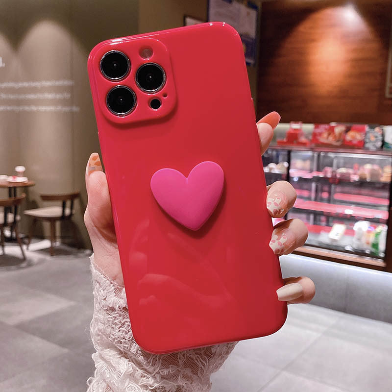 3D Heart iPhone Cases