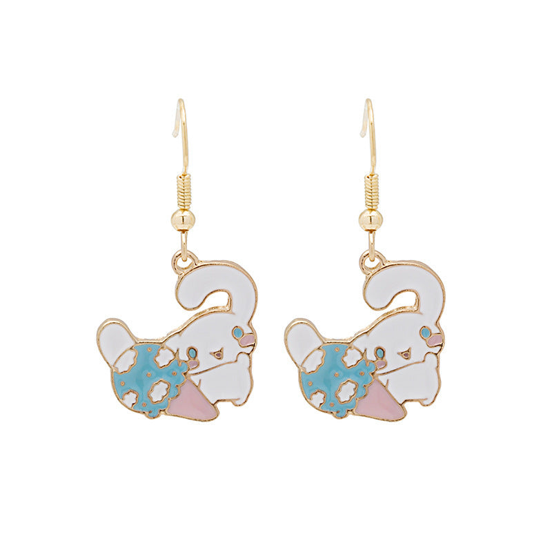 Cute Cartoon Series Stud Earrings