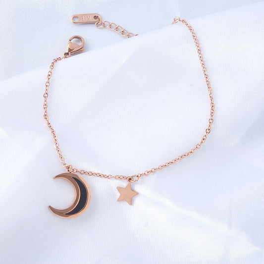 Moon Stars Design Bracelet