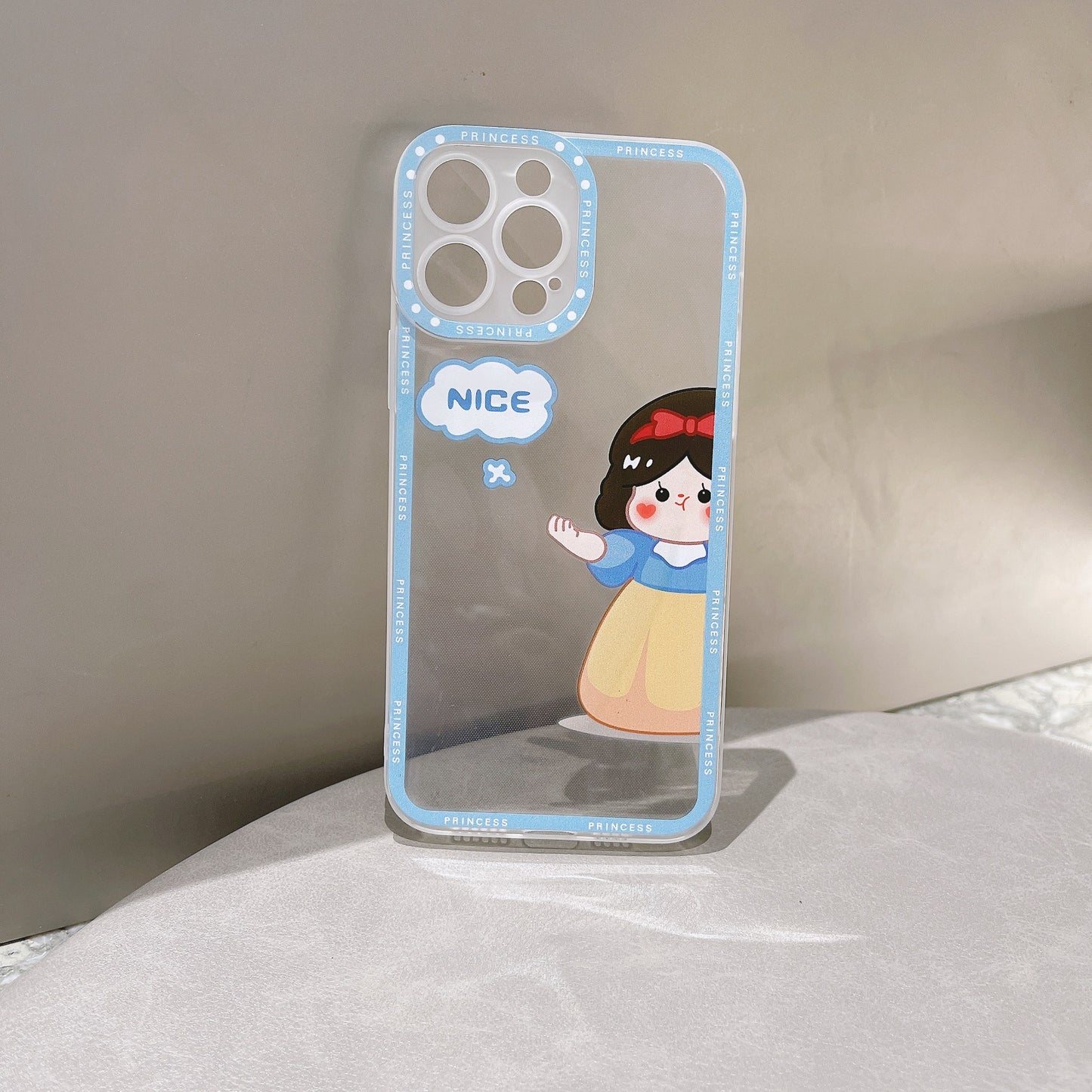 Cute Snow White Soft iPhone Cases