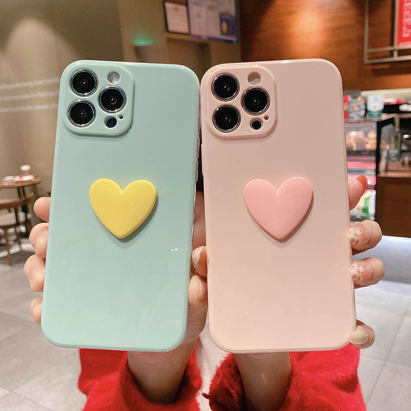 3D Heart iPhone Cases