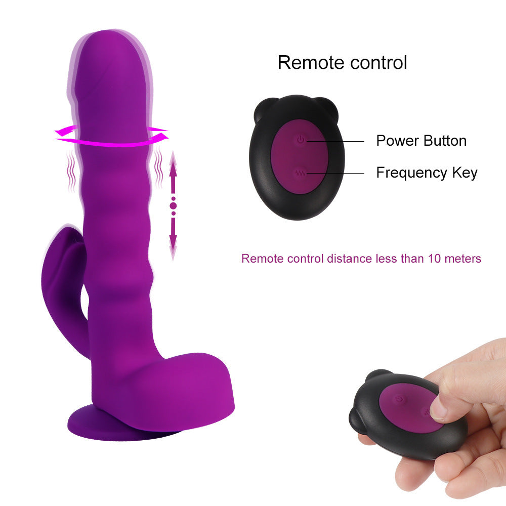 Remote Control Silicone Dildo Vibrator