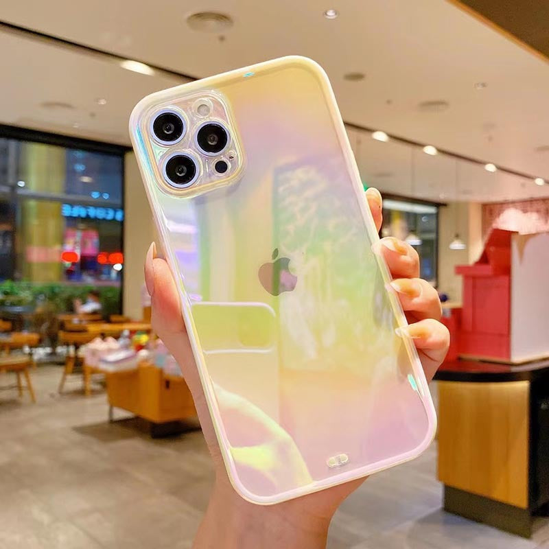 Transparent Colorful iPhone Cases