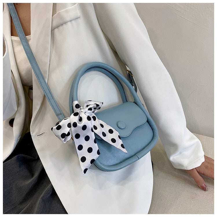 Small Plain Button Flap Bag - M I I X A S