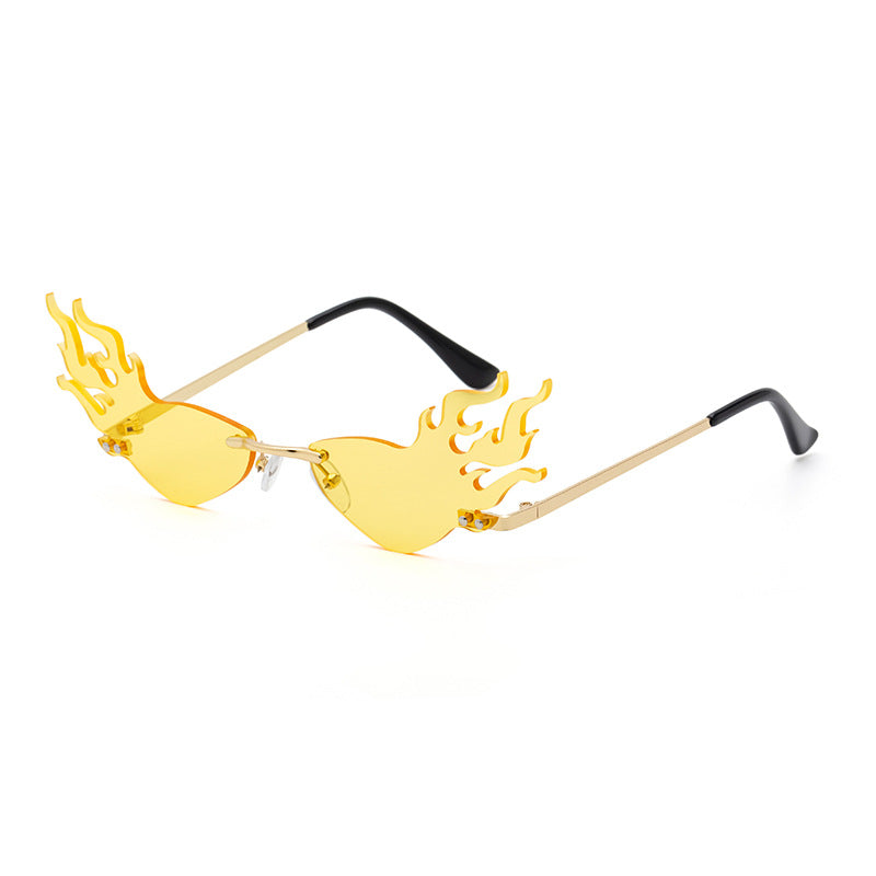 Flame Frameless Fashion Sunglasses