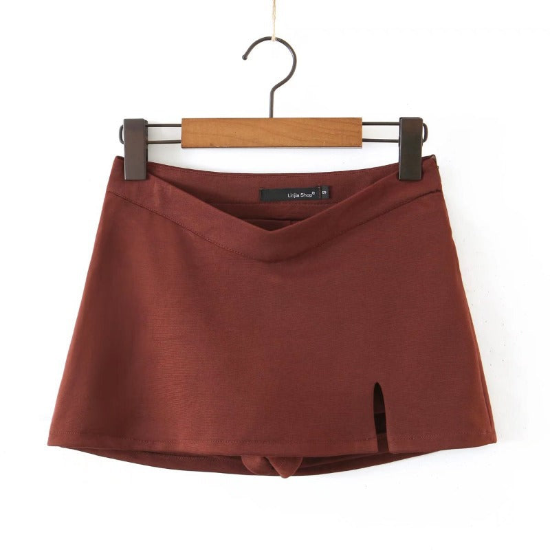 Women Split A-Line Skirt