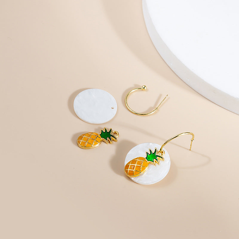 Pineapple Fruit Earrings