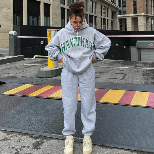 Hoodies Track Pant Two Piece Set