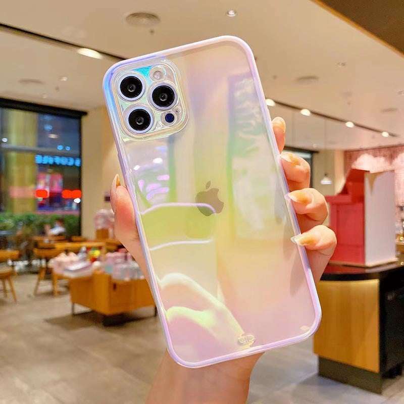 Transparent Colorful iPhone Cases