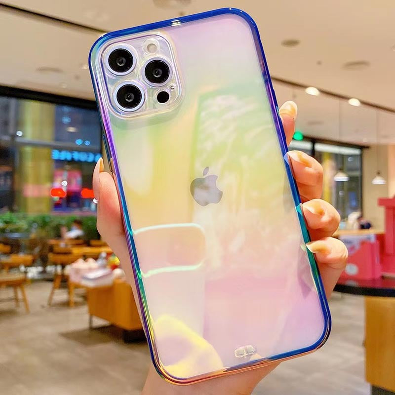 Transparent Colorful iPhone Cases