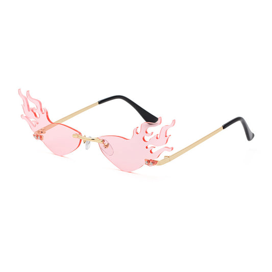 Flame Frameless Fashion Sunglasses