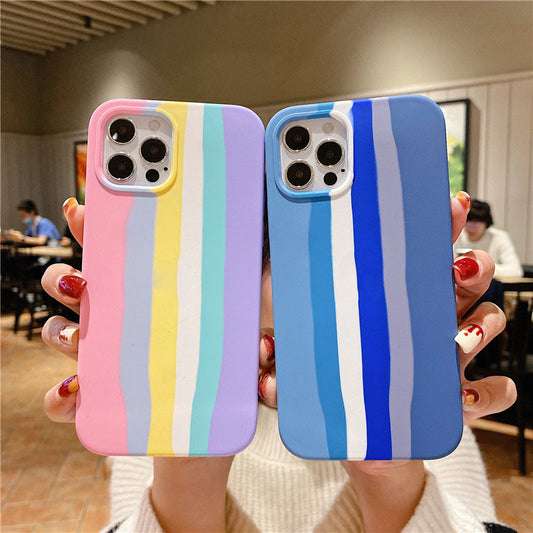 Rainbow Silicone iPhone Cases