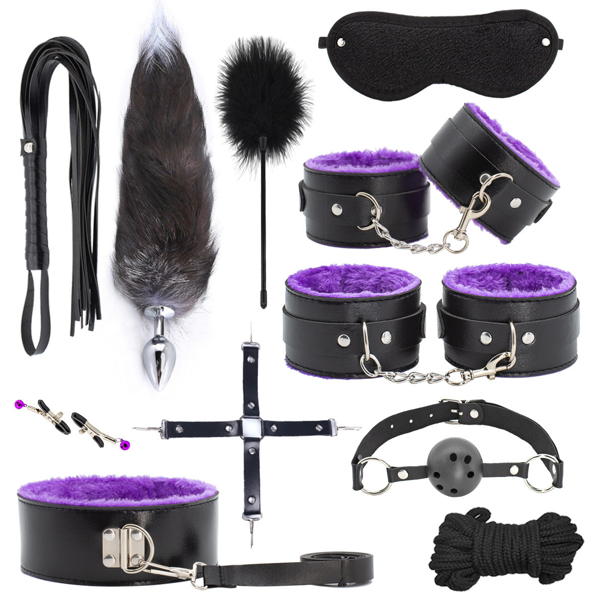 Bondage BDSM Sex Toys Set 11pcs - M I I X A S