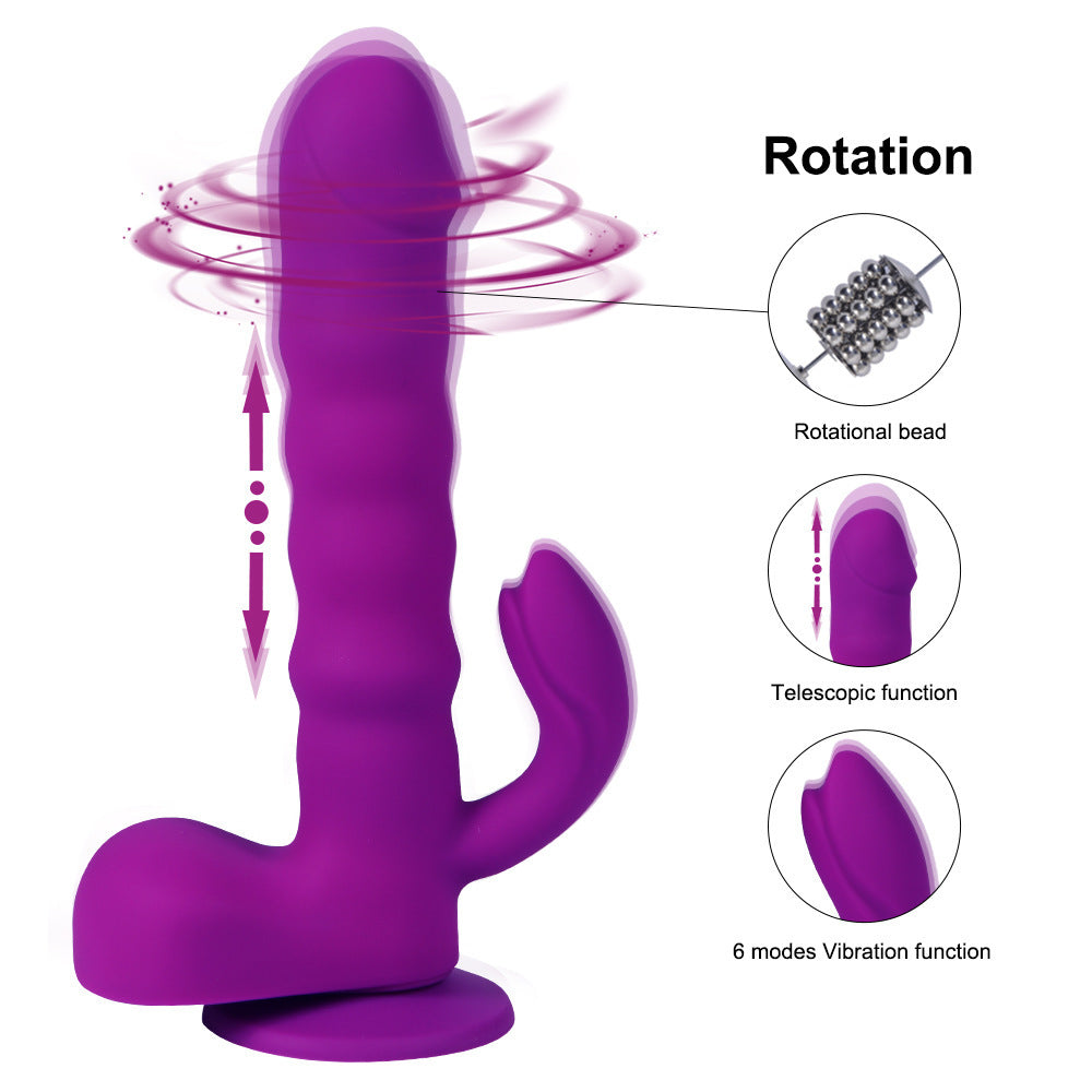 Remote Control Silicone Dildo Vibrator