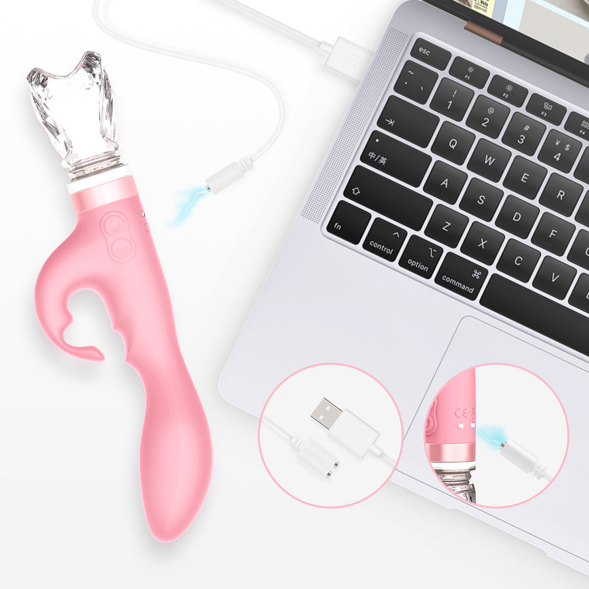 Color Light Clitoral Stimulator Massager G-Spot Vibrator - M I I X A S