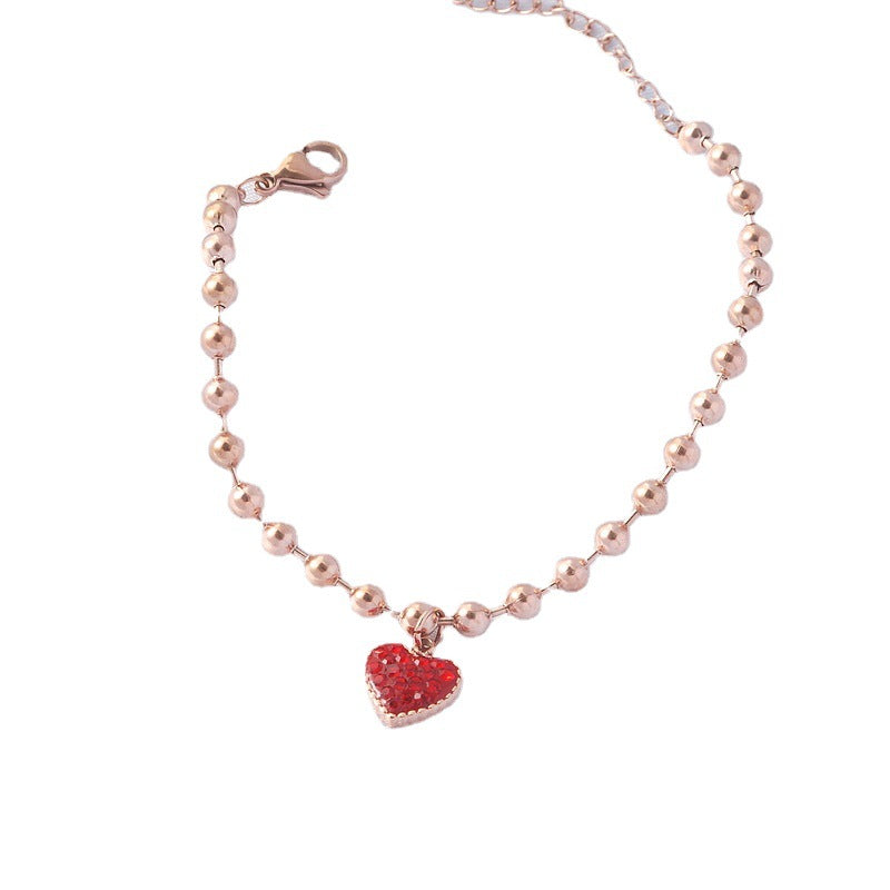 Red Heart Bracelet