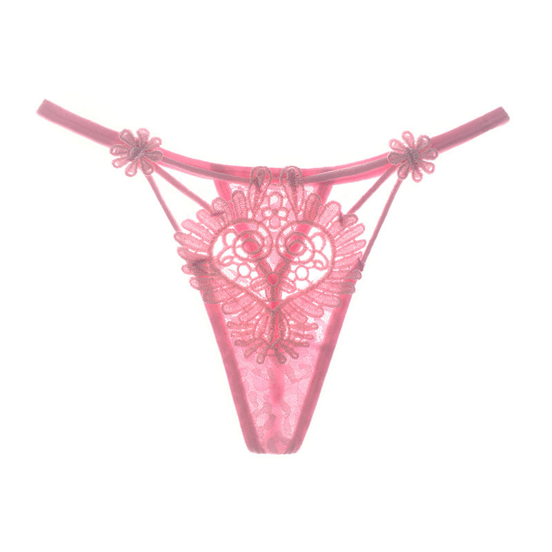 Women Sexy Floral Lace Thong - M I I X A S