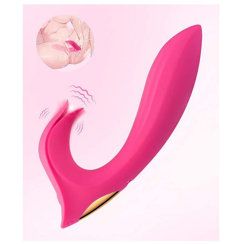 Rechargeable Clitoral Licking G-Spot Stimulation Vibrator