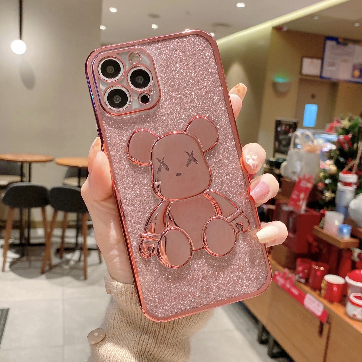 Glitter Bear iPhone Cases