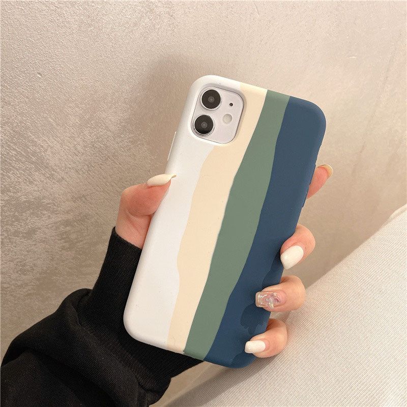 Rainbow Silicone iPhone Cases