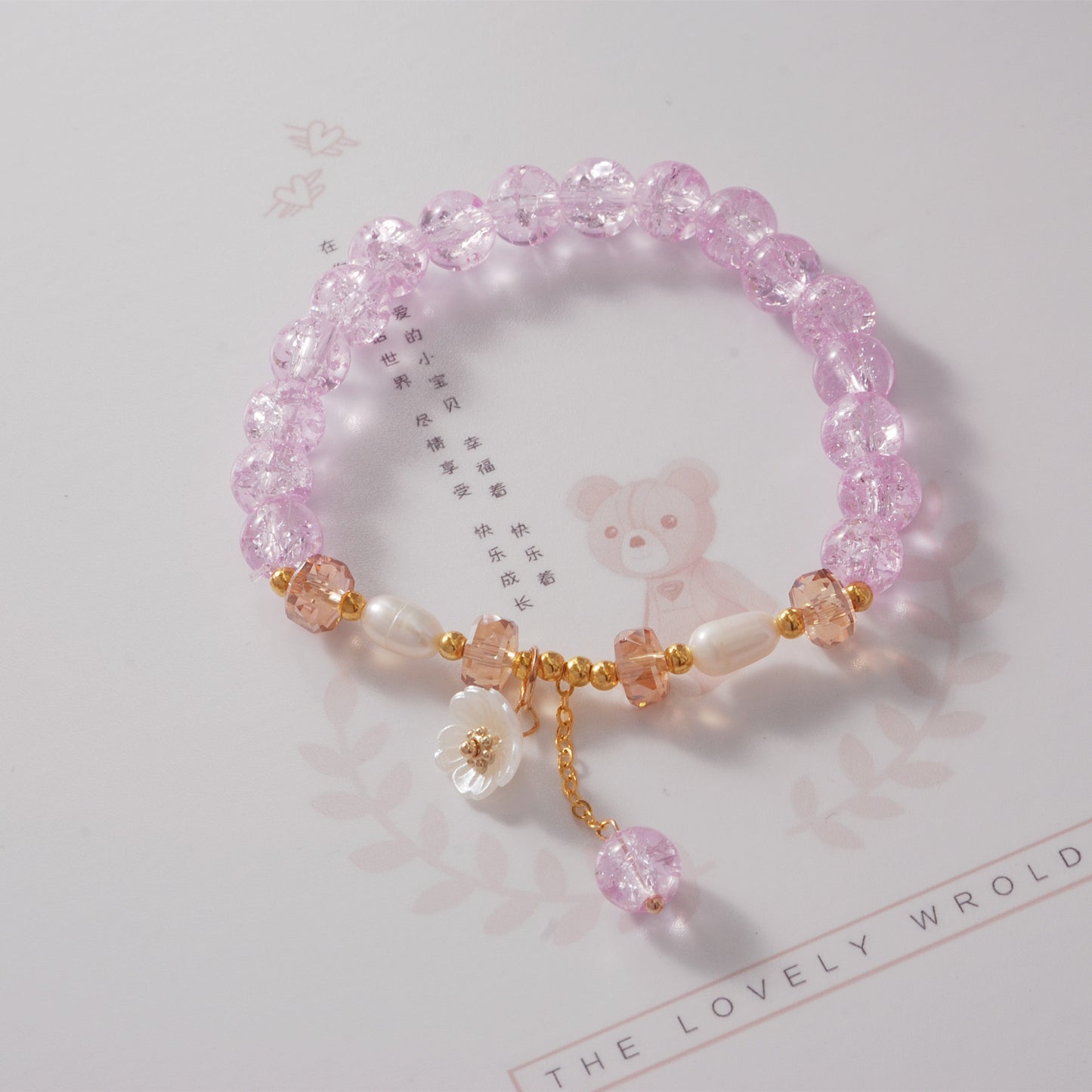 Crystal Beads Bracelet