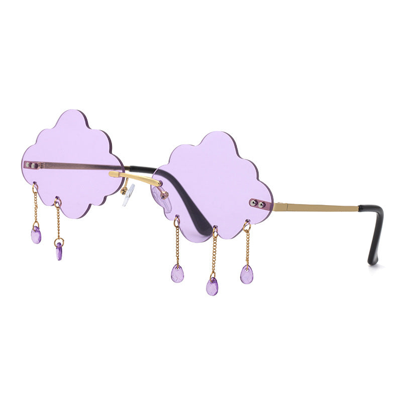 Cloud Pendant Fashion Sunglasses