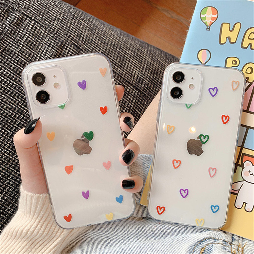 Heart Print iPhone Cases