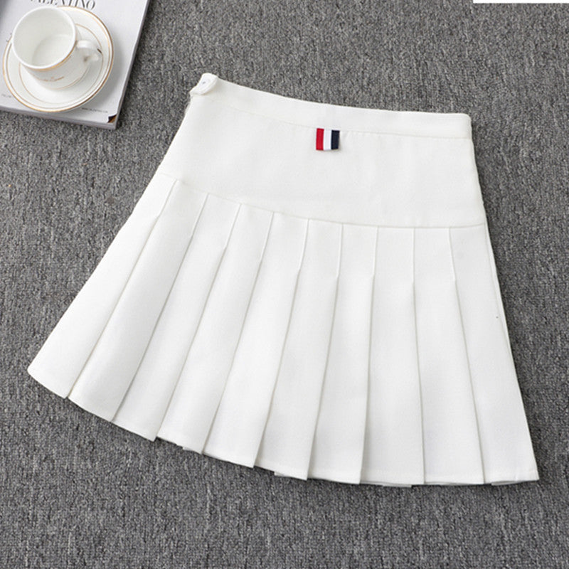 A-Line Folds Button Skirts - M I I X A S