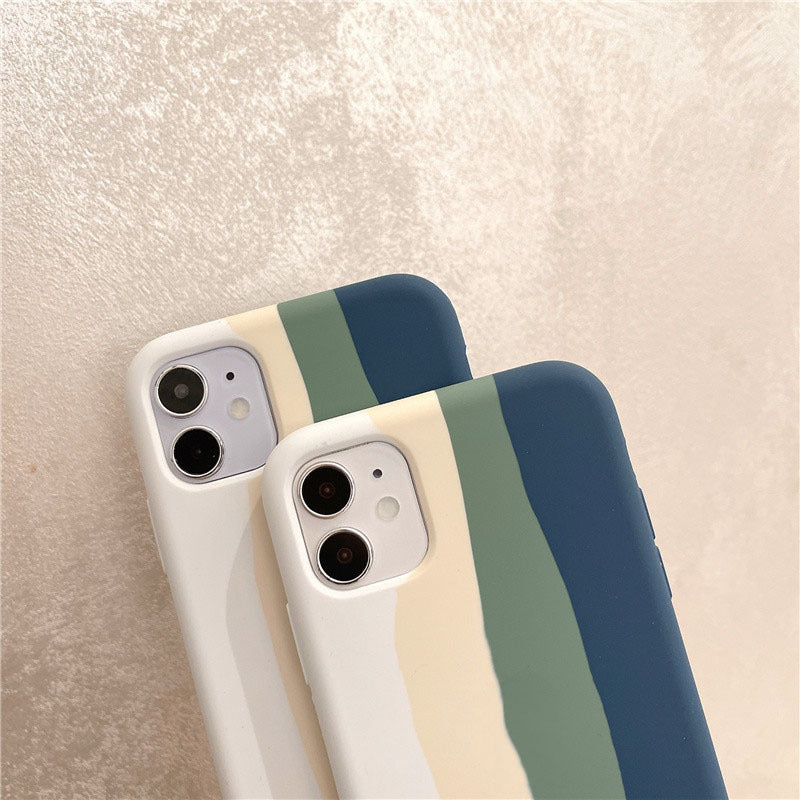 Rainbow Silicone iPhone Cases