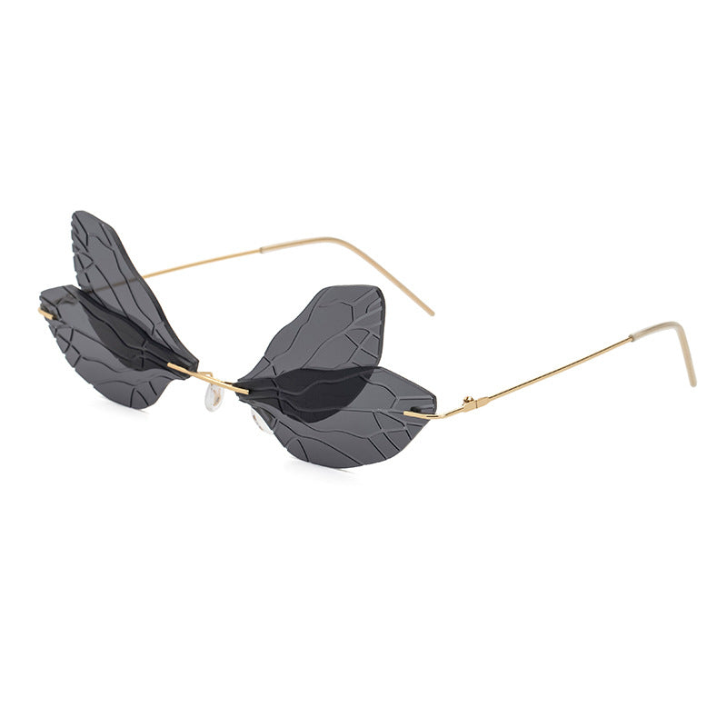 Frameless Dragonfly Sunglasses