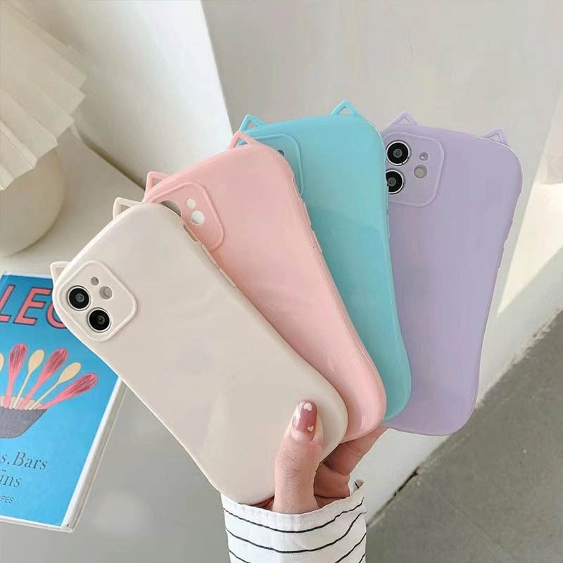 3D Cat Ear iPhone Cases