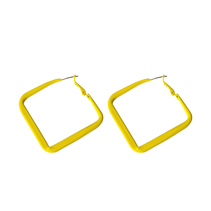 Yellow Series 925 Sterling Silver Earrings