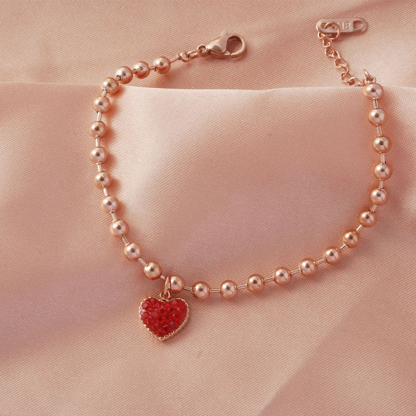 Red Heart Bracelet