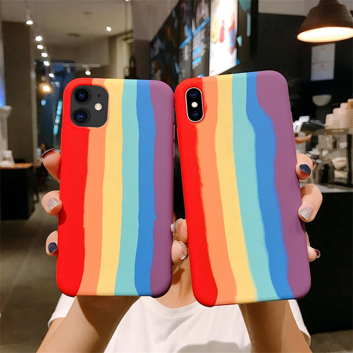 Rainbow Silicone iPhone Cases