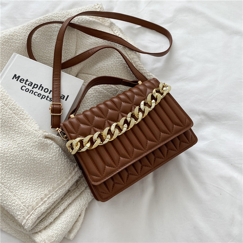 Front Chain Crossbody Square Bag - M I I X A S