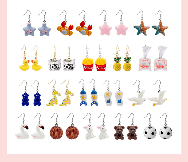 Cute Cartoon Series Earrings